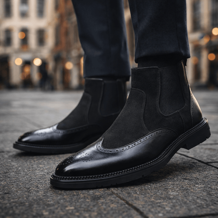 Ravello Suede Leather Boots