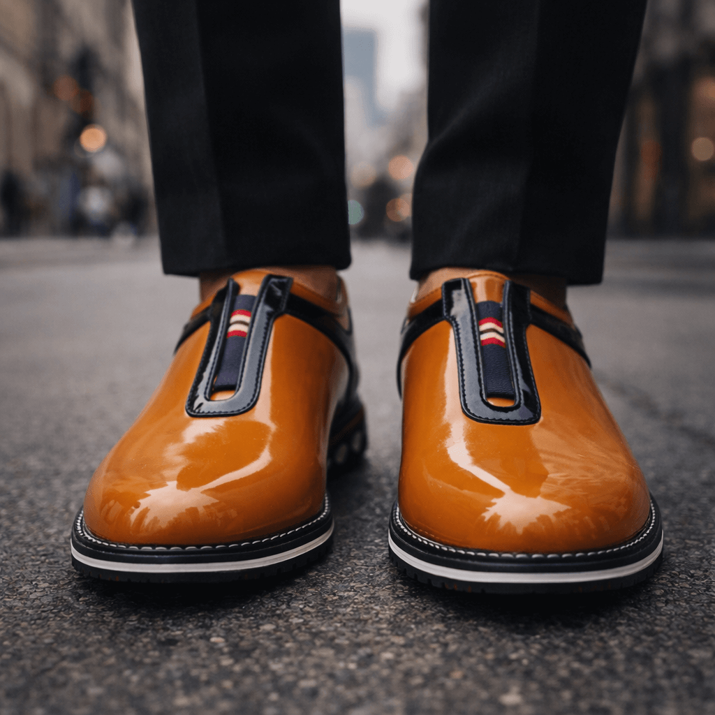 Nerone Leather Slip-Ons