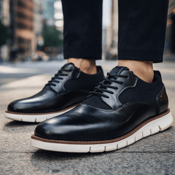 Toren Leather Sneakers