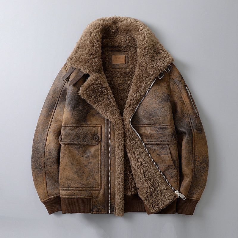 Belluno Shearling Leather Jacket