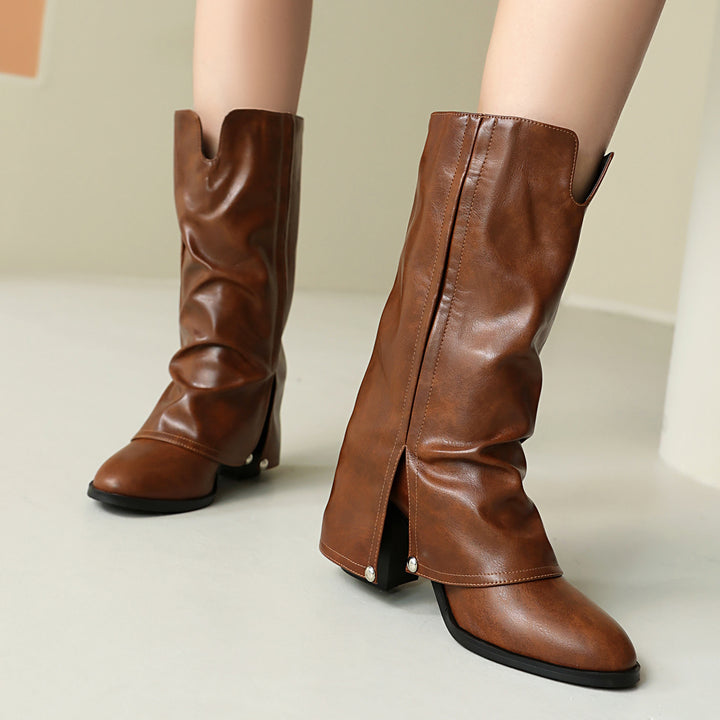 Aveline Leather Boots