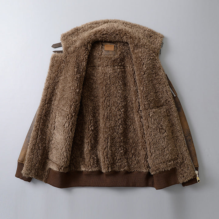 Belluno Shearling Leather Jacket