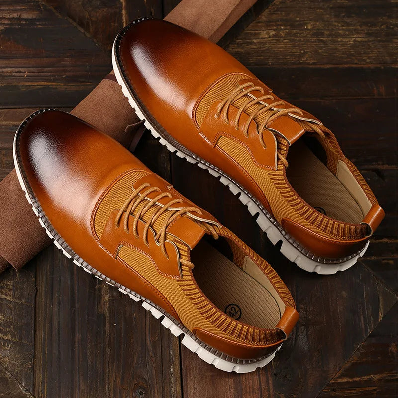 Toren Leather Sneakers