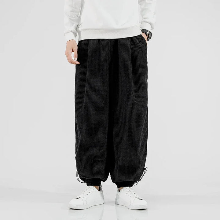 Liam Corduroy Joggers - Redwood Main