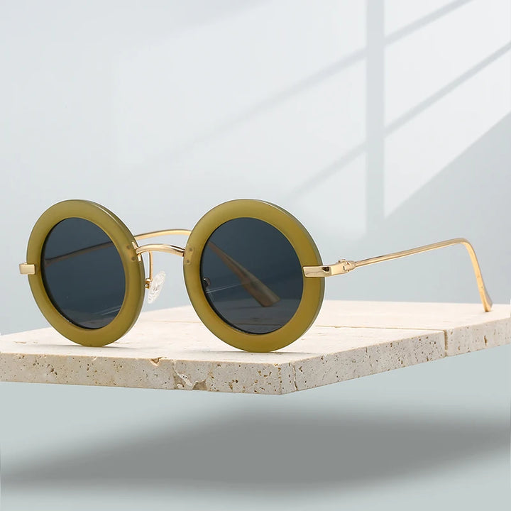Roundset Sunglasses - Redwood Main