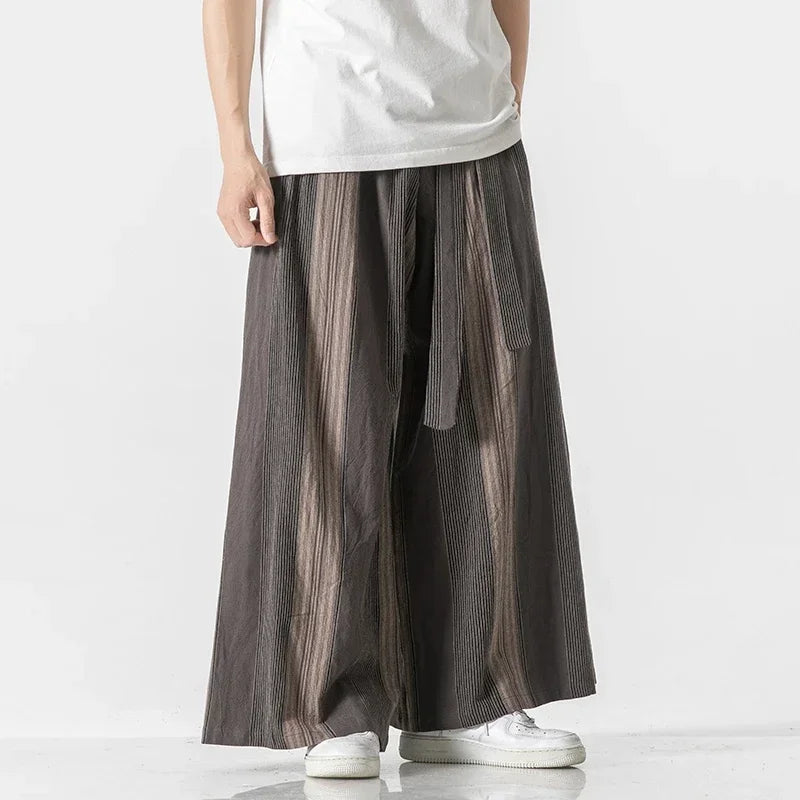 Swayline Cotton-Linen Pants - Redwood Main