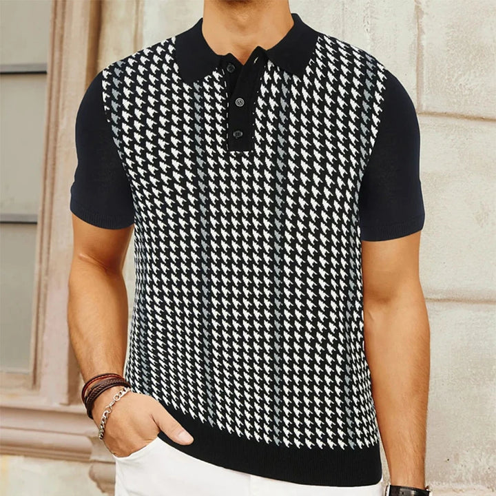 The Cromwell Vintage Polo - Redwood Main