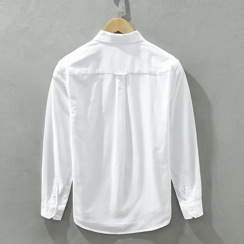 Porto Linen Shirt - Redwood Main
