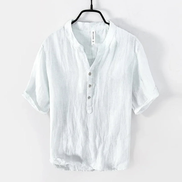 Nordivo Linen Shirt - Redwood Main