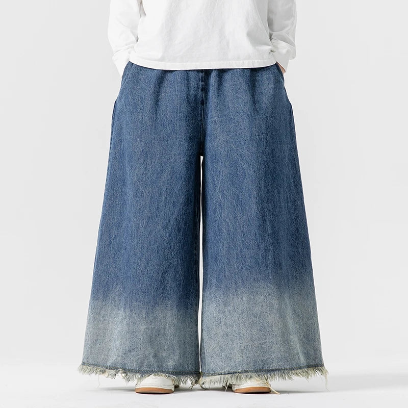Fade Wide-Leg Jeans - Redwood Main