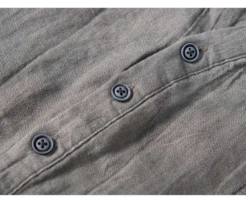 Nordivo Linen Shirt - Redwood Main