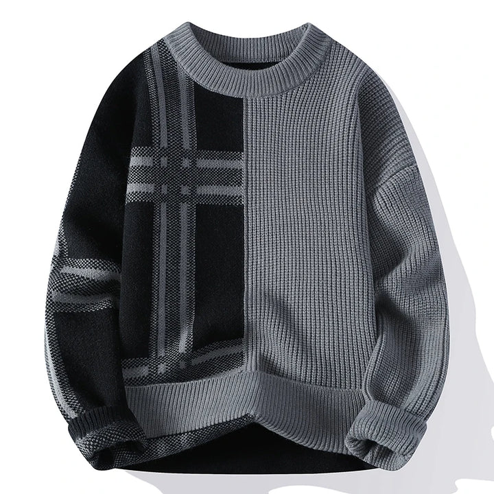 Sweter Oliver Geo Block