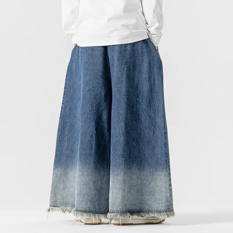 Fade Wide-Leg Jeans - Redwood Main