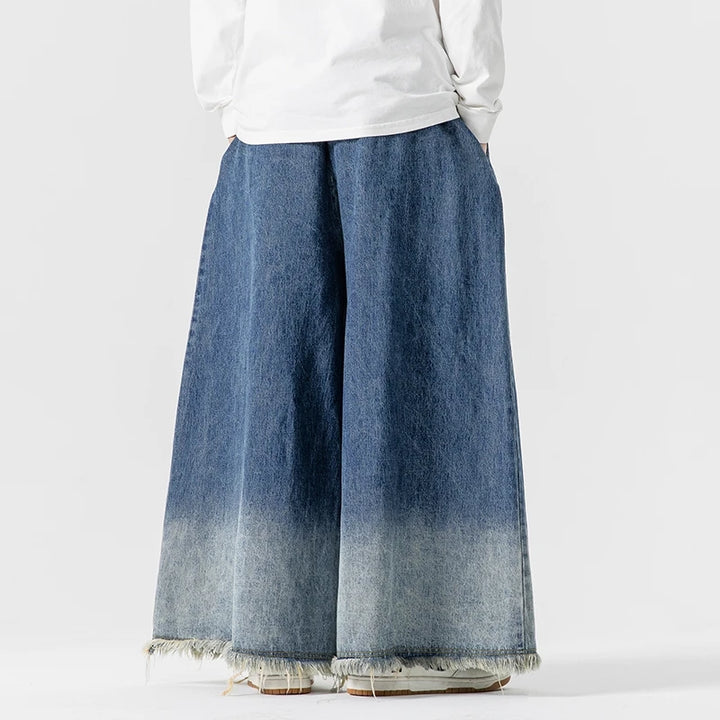 Fade Wide-Leg Jeans - Redwood Main