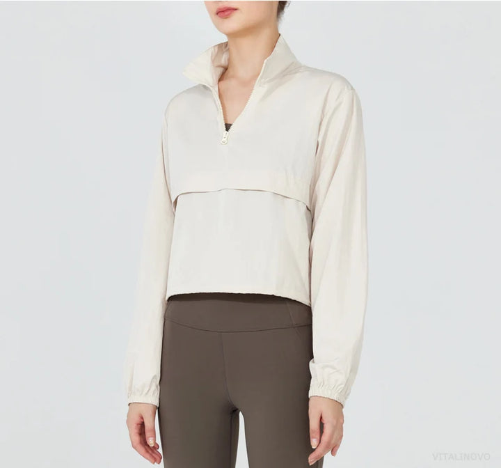 NOVA Zip Athletic Jacket - Redwood Main