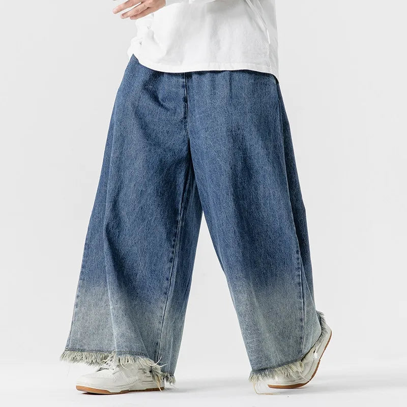 Fade Wide-Leg Jeans - Redwood Main