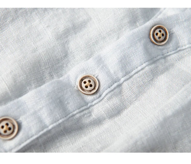 Nordivo Linen Shirt - Redwood Main