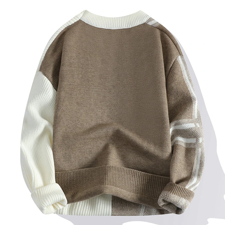 Sweter Oliver Geo Block
