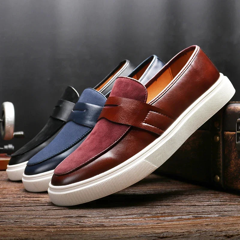 William Penny Loafers - Redwood Main