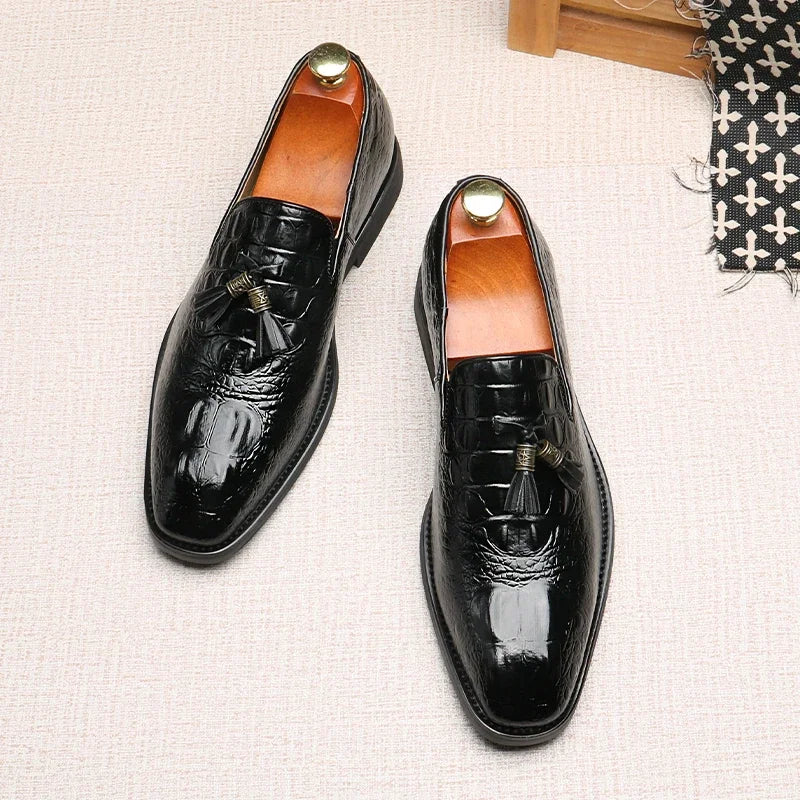 Brovani Leather Loafers