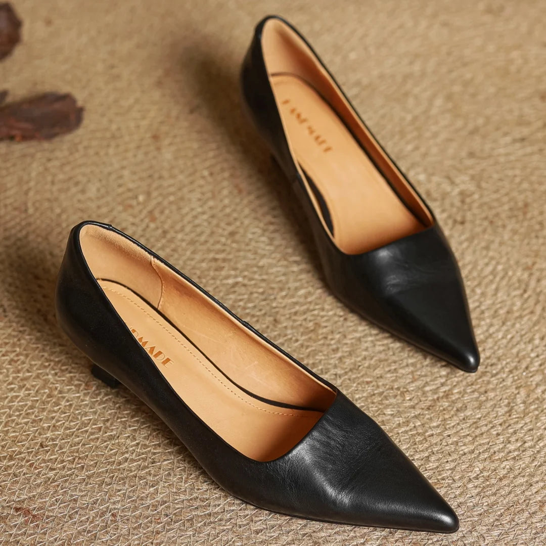 Mirelle Genuine Leather Heels