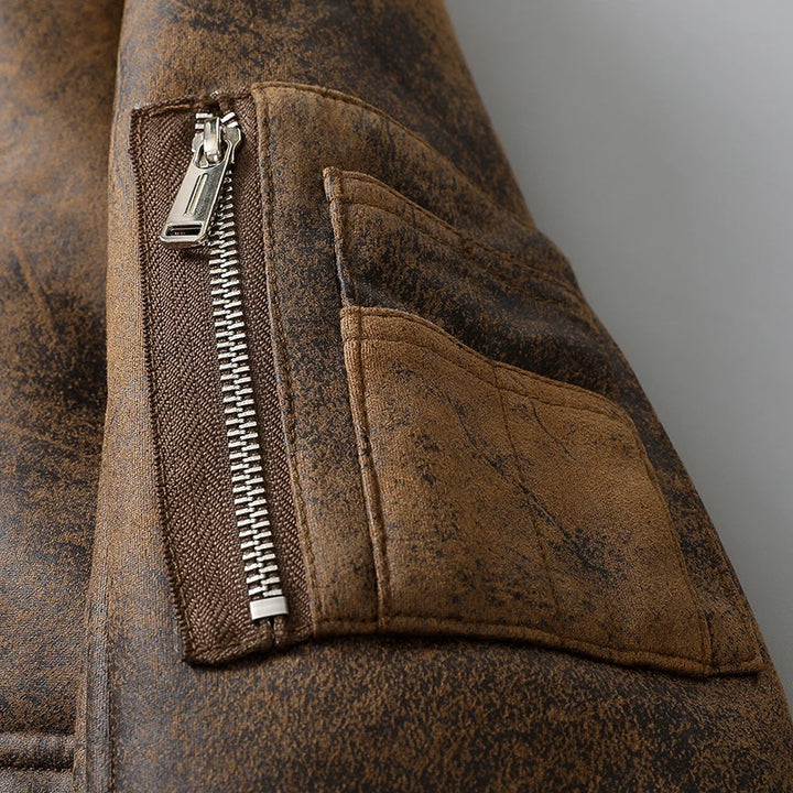 Belluno Shearling Leather Jacket