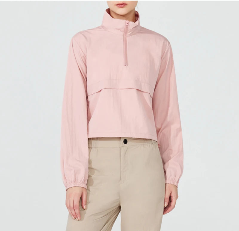 NOVA Zip Athletic Jacket - Redwood Main