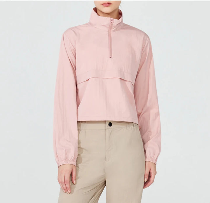 NOVA Zip Athletic Jacket - Redwood Main