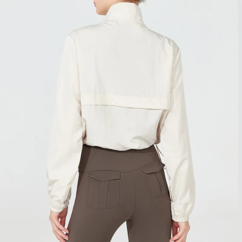 NOVA Zip Athletic Jacket - Redwood Main