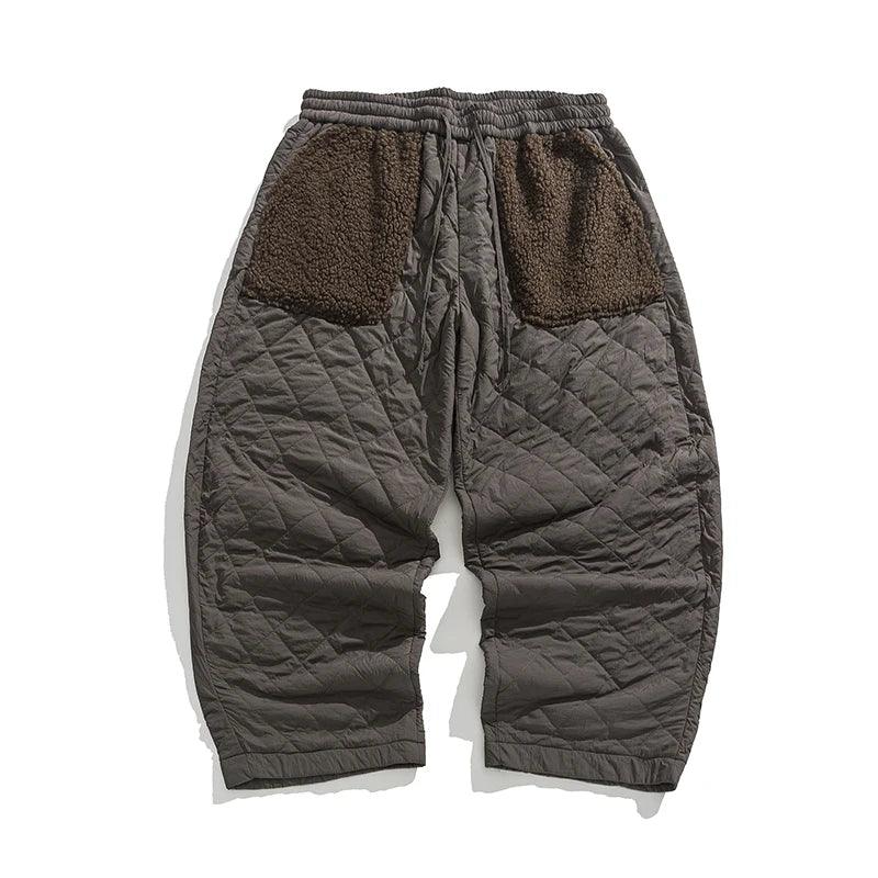 James Oversized Padded Pants - Redwood Main