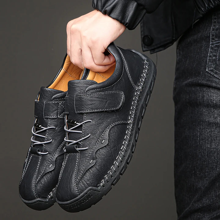 Surestep Leather Shoes - Redwood Main
