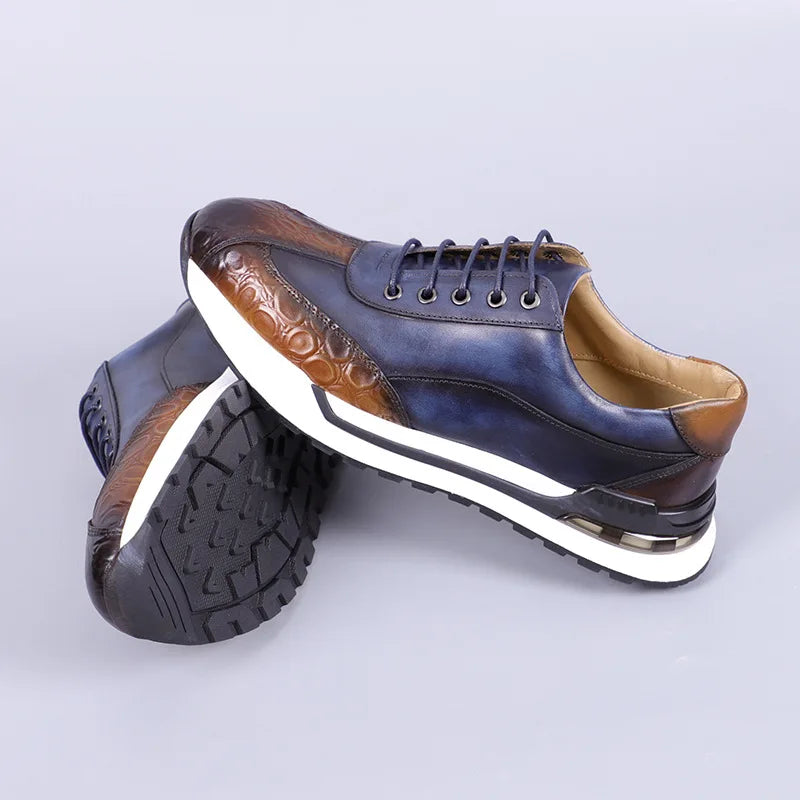 Echelon Leather Sneakers