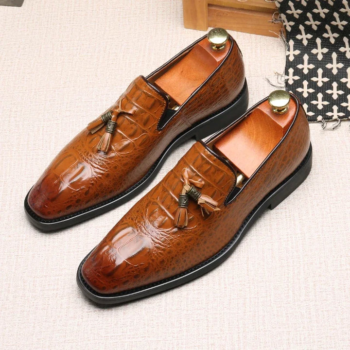 Brovani Leather Loafers