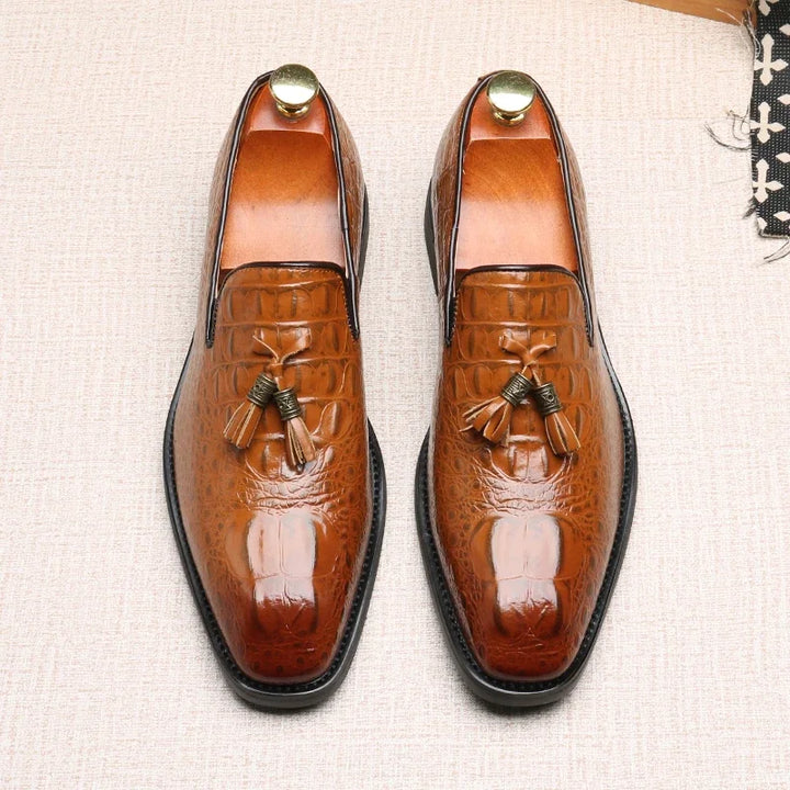 Brovani Leather Loafers