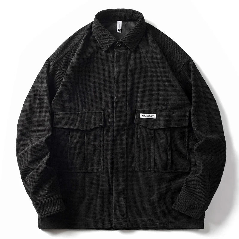 Outlander Waffle Shirt - Redwood Main