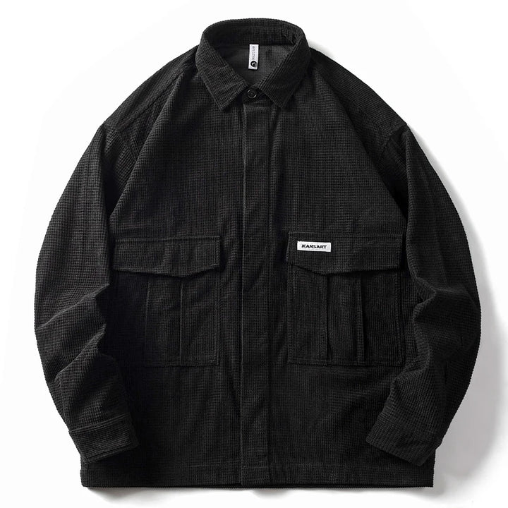 Outlander Waffle Shirt - Redwood Main