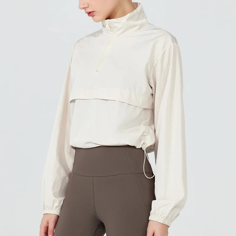 NOVA Zip Athletic Jacket - Redwood Main