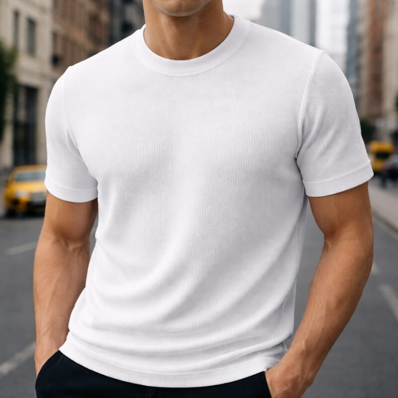 Auro Waffle Knit Shirt