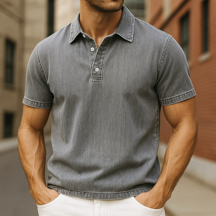 Braventi Denim Polo Shirt